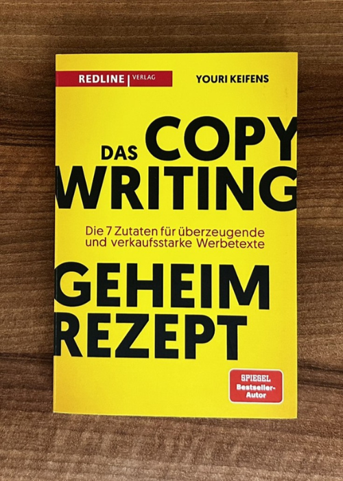 „Das Copywriting-Geheimrezept“ von Youri Keifens